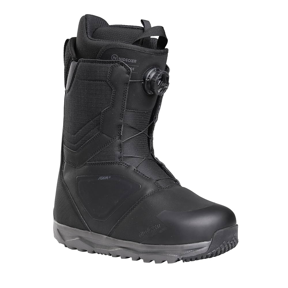 Amazon.com : Nidecker Cascade Boa Men Snowboard Boots, Black